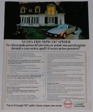 Advert Pubblicità 1980