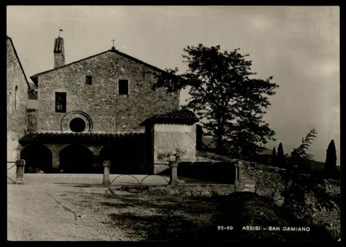 Cartolina italia san francesco - cartolina,