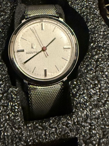 Bulova accutron 214 white - n1,