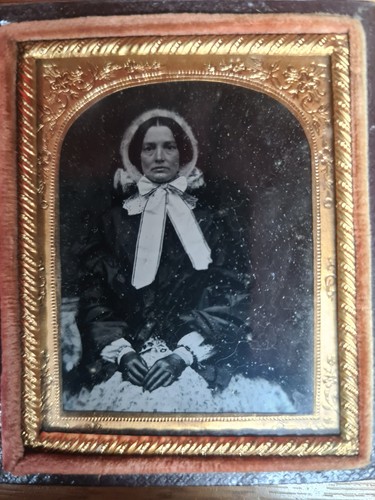 Ambrotype photograph case - photograph,
