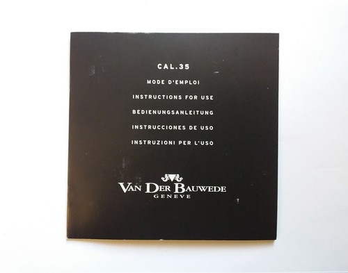 Van der bauwede - der,