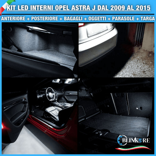 Kit led interni opel - interni, astra