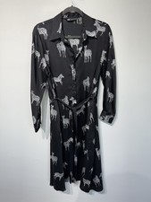 Zara Zebra Vestito Cintura