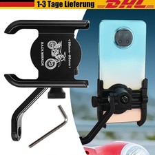 Supporto Moto Bicicletta Alluminio Cellulare Specchio Retrovisore Supporto-Smartphone e-bike Scooter
