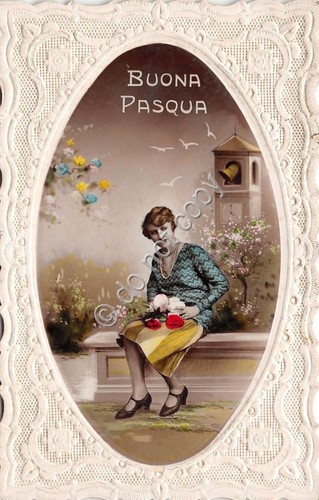 Cartolina postcard buon - cartolina,