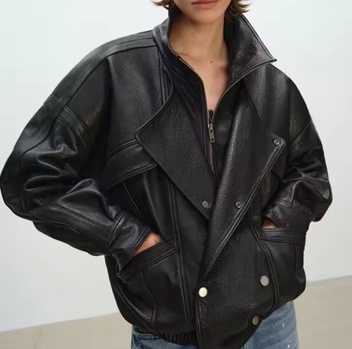 Trench giacca pelle pecora - trench,