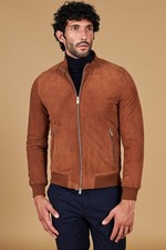 D'Arienzo Bomber Vera Pelle