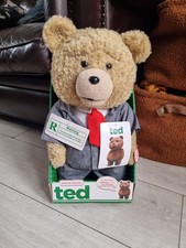 Ted originale film orso parlante raro esplicito con bocca in movimento in scatola