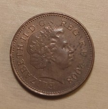 Moneta 1 Penny Elisabetta 2^ -