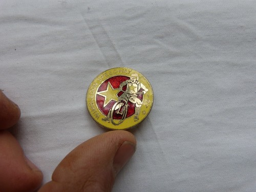 Médaille broche badge - badge, moto