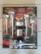 Tromba CLACSON  bitonale con suoneria del General lee FIAT 500EPOCA 