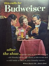 Pubblicità Budweiser Beer