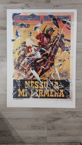 Mimmo rotella serigrafia - mimmo,