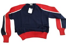 Pullover Uomo Blu Misto Lana