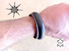 BRACCIALE POLSINO PELLE CUOIO