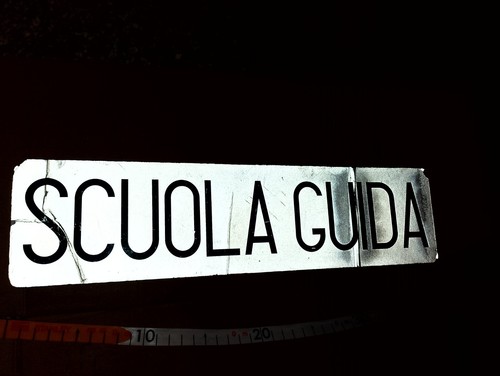 Targa scuola guida autoscuola - targa,
