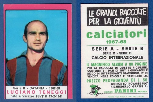 Figurina calciatori panini - figurina,