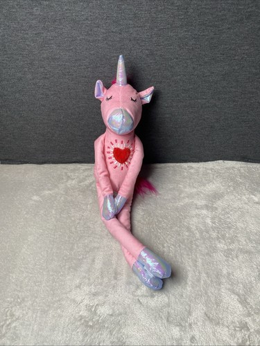 Peluche unicorno rosa - peluche,