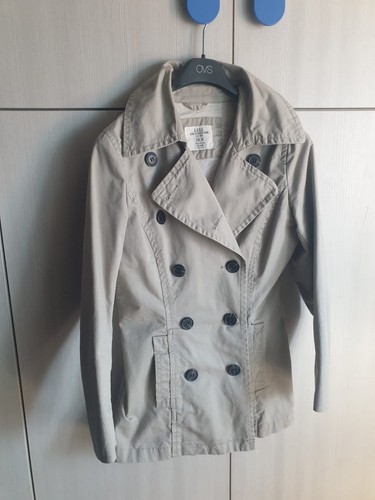 Trench corto cotone donna - cotone,