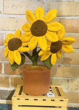 Bambola peluche girasole 35 cm