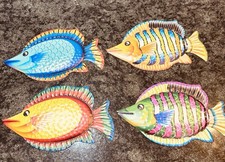 4 pesci in metallo arte da