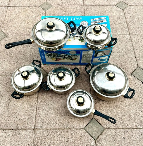 Set pentole pezzi sistemi - 12,