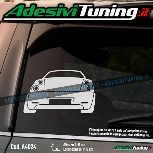 Adesivo profilo posteriore - adesivo,