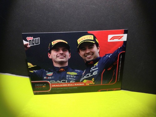 2022 topps now - max, verstappen