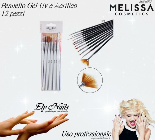 Pennello gel acrilico 12 - pennello,
