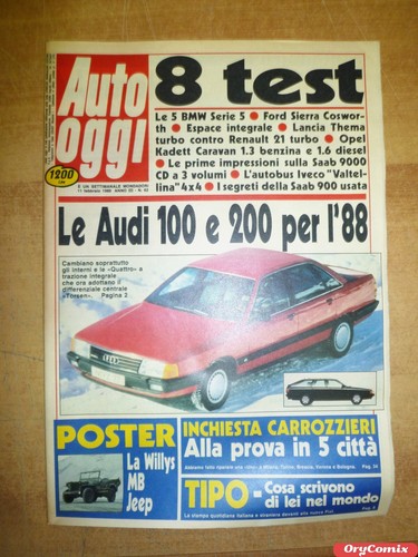 Auto oggi anno - auto, iii