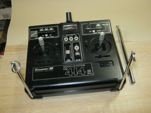 Trasmettitore graupner 414 - trasmettitore,