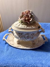 Zuccheriera/Zuppiera In Ceramica Anni 60/70