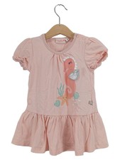 Abito estivo bambina Liegelind rosa cavalluccio marino cotone taglia 92