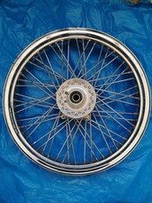 honda shadow vt 600 Vt600 Cerchio Anteriore 19 Originale Raggi Cromati