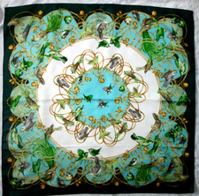BATISTONI "La voliera" foulard
