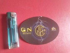 CURVA NORD MILANO ADESIVO STICKERS ULTRAS INTER OVALE GRANDE