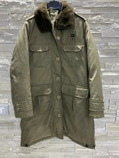  Giubbotto Blauer Parka Collo Pelliccia Taglia M Vera Piuma Jacket Uomo