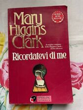 RICORDATEVI DI ME MARY HIGGINS CLARK SPERLING PAPERBACK libro book romanzo thril