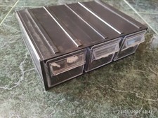 ✅Cassettiera Porta minuteria Portaoggetti luthier hobby faidate pesca 20x12x6 cm