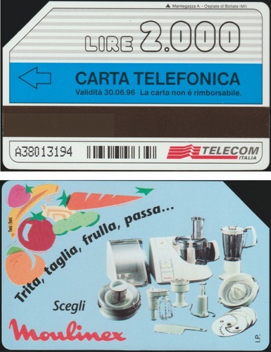 Scheda telefonica 2000 - scheda, lire