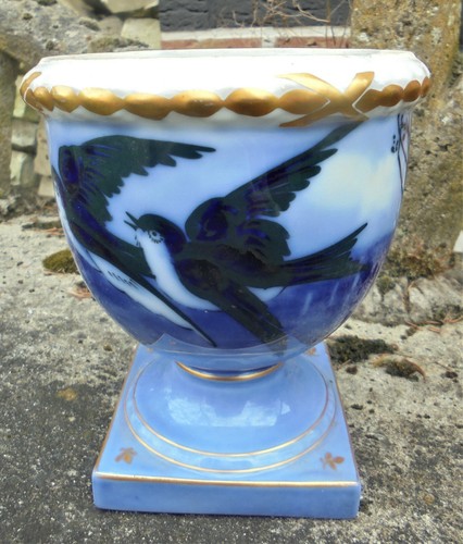 Vase cache pot - cache, porcelaine