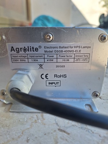 Ballast elettronico agrolite - ballast,