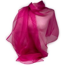 Stola fuxia cerimonia elegante