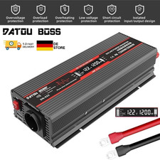 Inverter 12V 1200W/2400W 230V