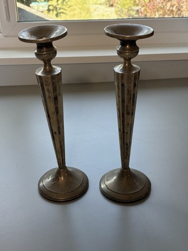 Coppia portacandele art - , deco