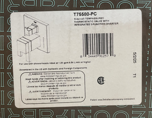 Brizo t75580 valvola - t75580-pc,