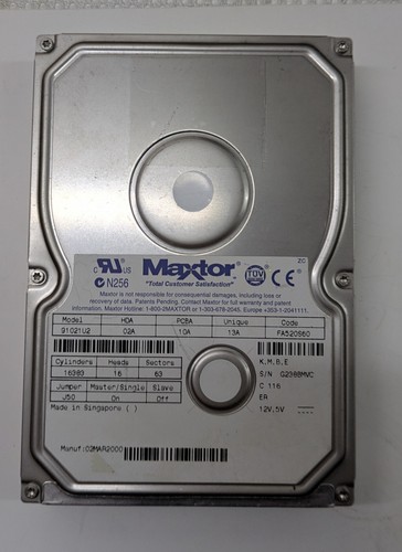 Hard disk maxtor n256 ide - hard,