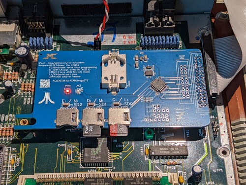 Acsi2stm interne pour - acsi2stm, atari