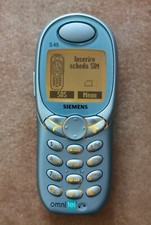 Telefono omnitel SIEMENS S45 FUNZIONANTE - da COLLEZIONE modernariato vintage