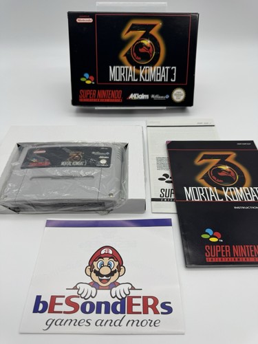Super nintendo snes mortal - super,